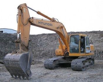 Hyundai R 210 LC-7 болотный